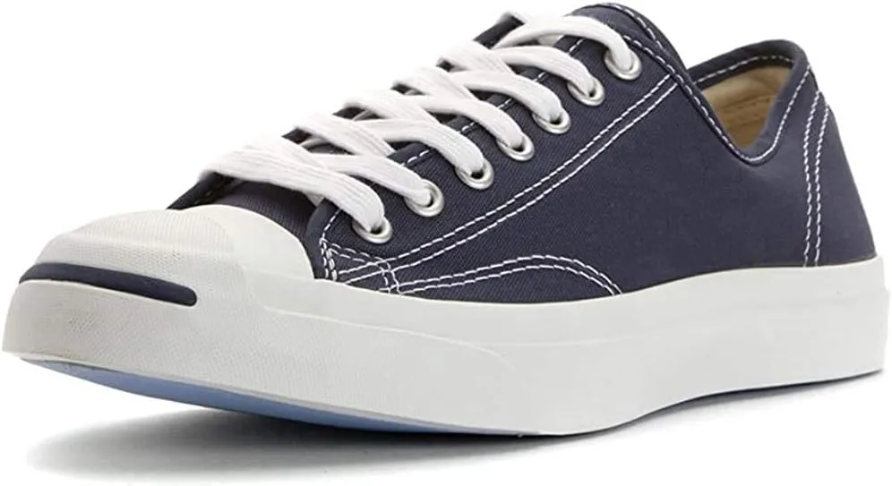 Converse Jack Purcell CP Canvas Low Top, Navy Blue/White, Men's 3.5, Women's 5 Medium