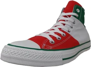 Converse Unisex National Pride Green/White/Red Sneaker - 8 Men - 10 Women