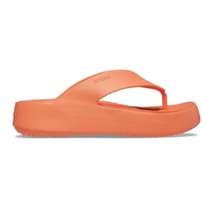 Crocs Sandalias Getaway Plataforma Flip Naranja, para Mujer