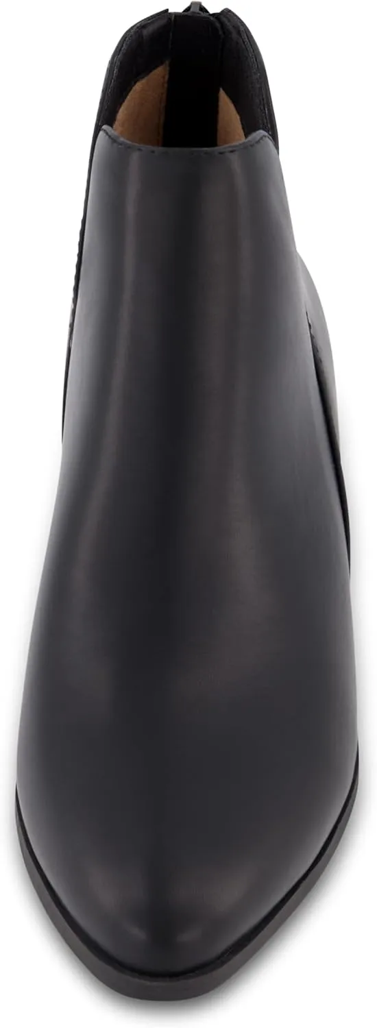CUSHIONAIRE Women's Elodie Ankle Boot  Memory Foam, Wide Widths Available