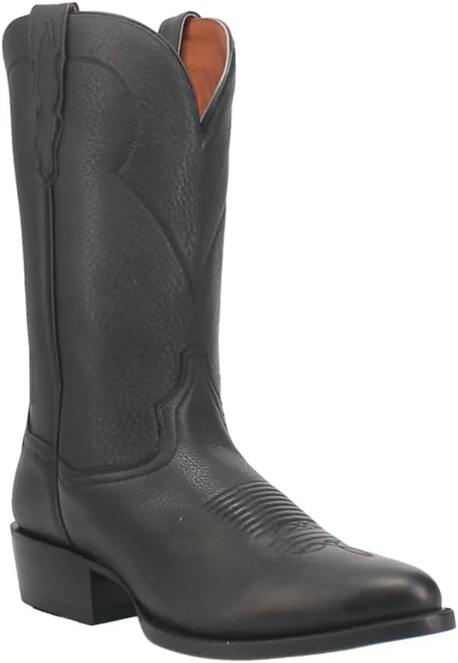 Dan Post Mens Pike Round Toe Casual Boots Mid Calf - Black
