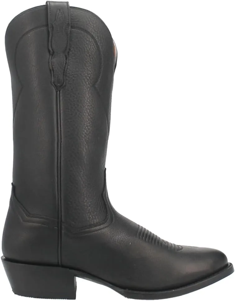 Dan Post Mens Pike Round Toe Casual Boots Mid Calf - Black