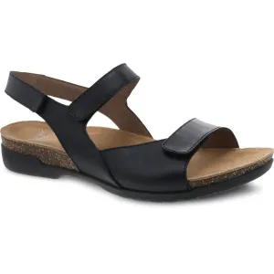 Dansko Women's Ronda Black Waxy Burnished 6027470200