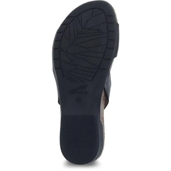 Dansko Women's Ronda Black Waxy Burnished 6027470200