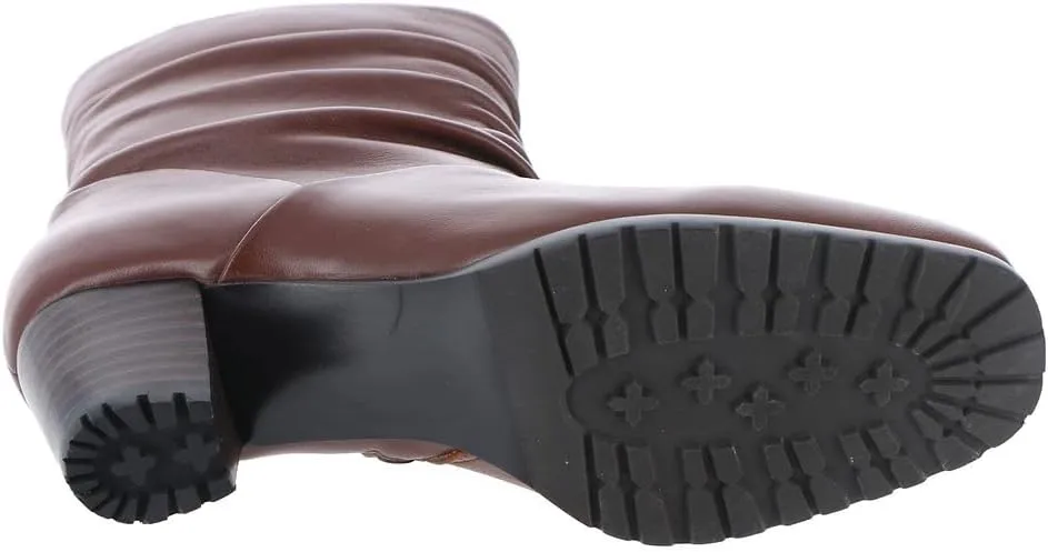 David Tate Womens Arieta Leather Ankle Booties