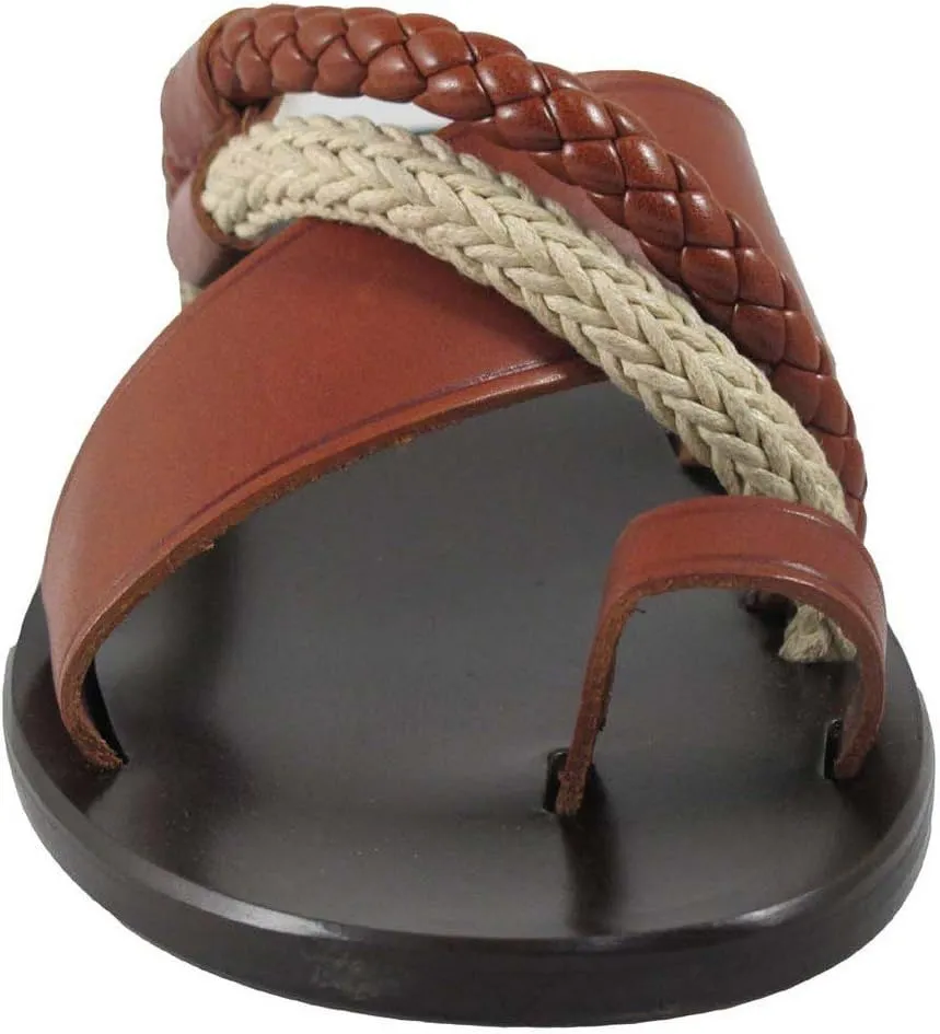 Davinci 2443 Men's Italian Push in Toe Sandal