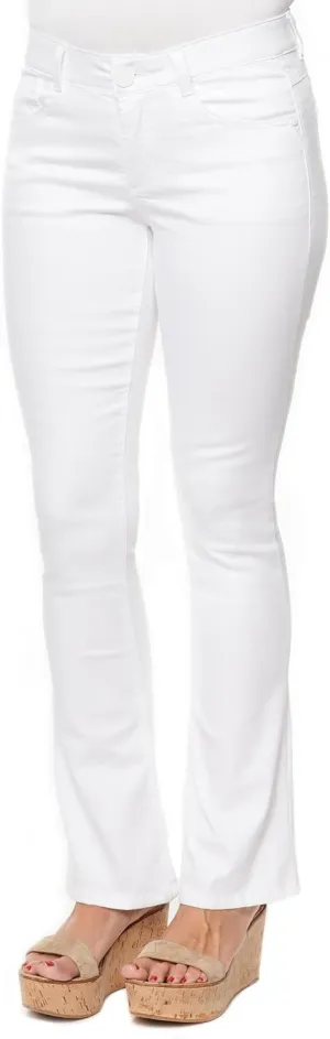 Democracy Women's Petite Plus Size Ab Solution Itty Bitty Boot Jean