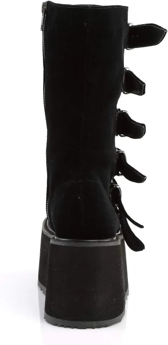 Demonia Women's Damned-225 Mid Calf Boot