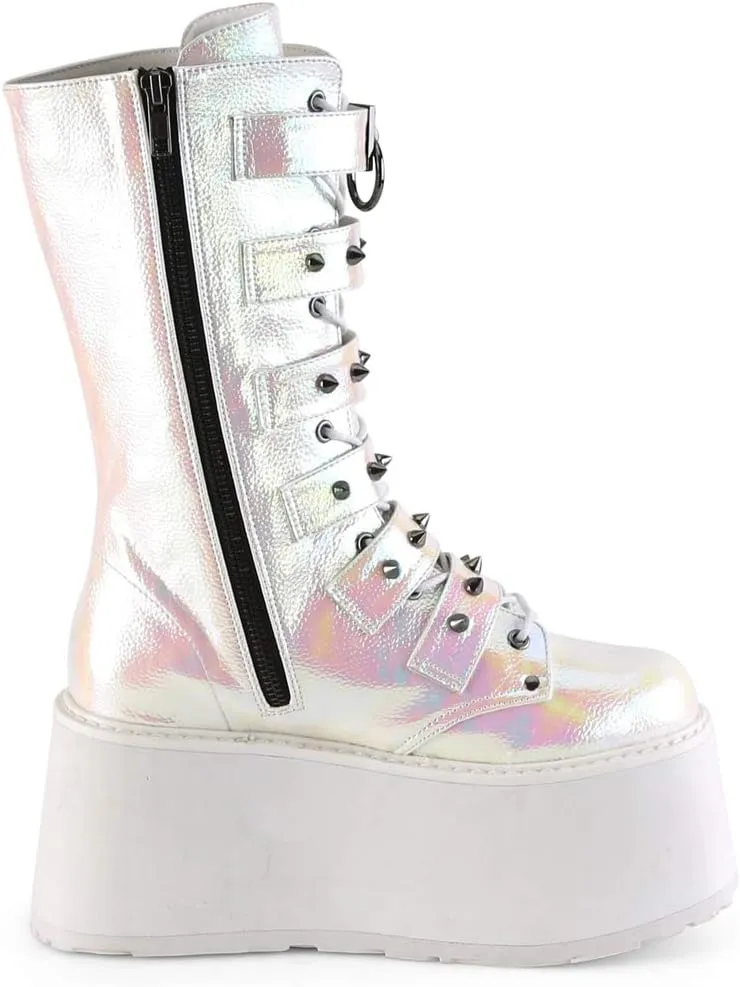 Demonia Women's Damned-225 Mid Calf Boot