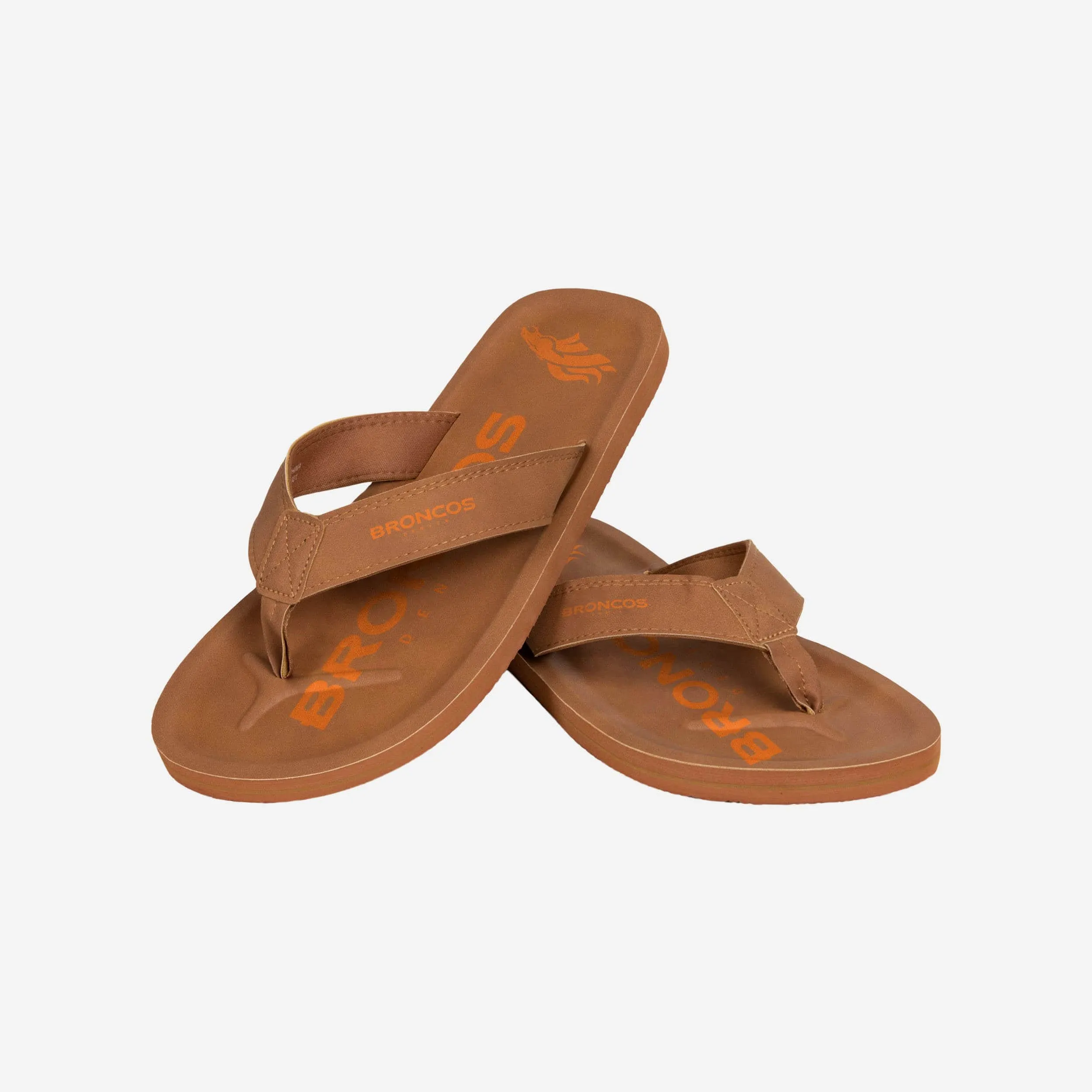 Denver Broncos Color Pop Contour Flip Flop
