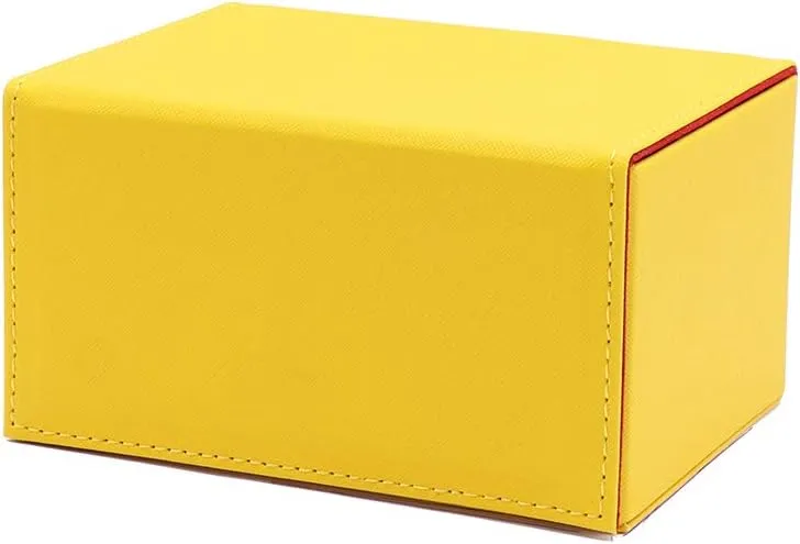 Dex Protection Creation Line Medium Deck Box | 120  Card Storage Capacity | Additional Storage Compartment for Gaming Accessories | Magnetic Closure | Sleek Matte Finish with Velvet Interior
