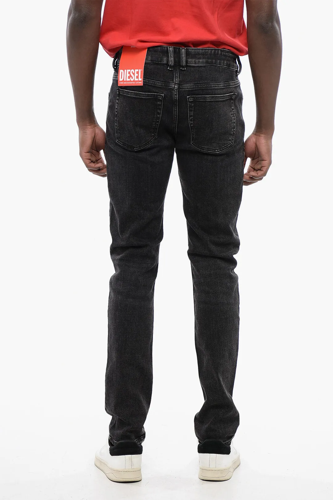 Diesel LIBRARY Mid Waist Slim Fit 2021 D-VOCS Jeans 20cm L.32