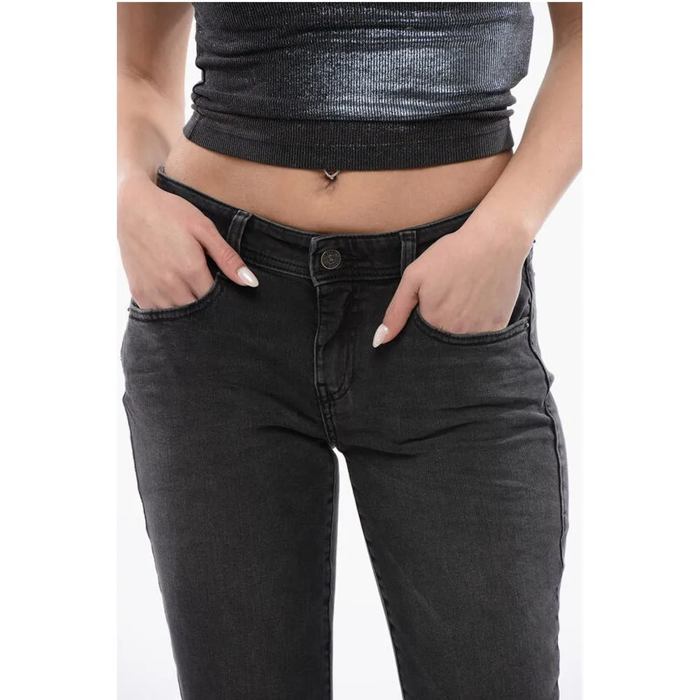 Diesel Women'sow Waist Boot Cut Effect 1969 D-EBBEY SWomen'sim Fit Jeans 24cm Women's L