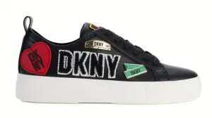 DKNY Coreen City Signs Lace Up Sneakers
