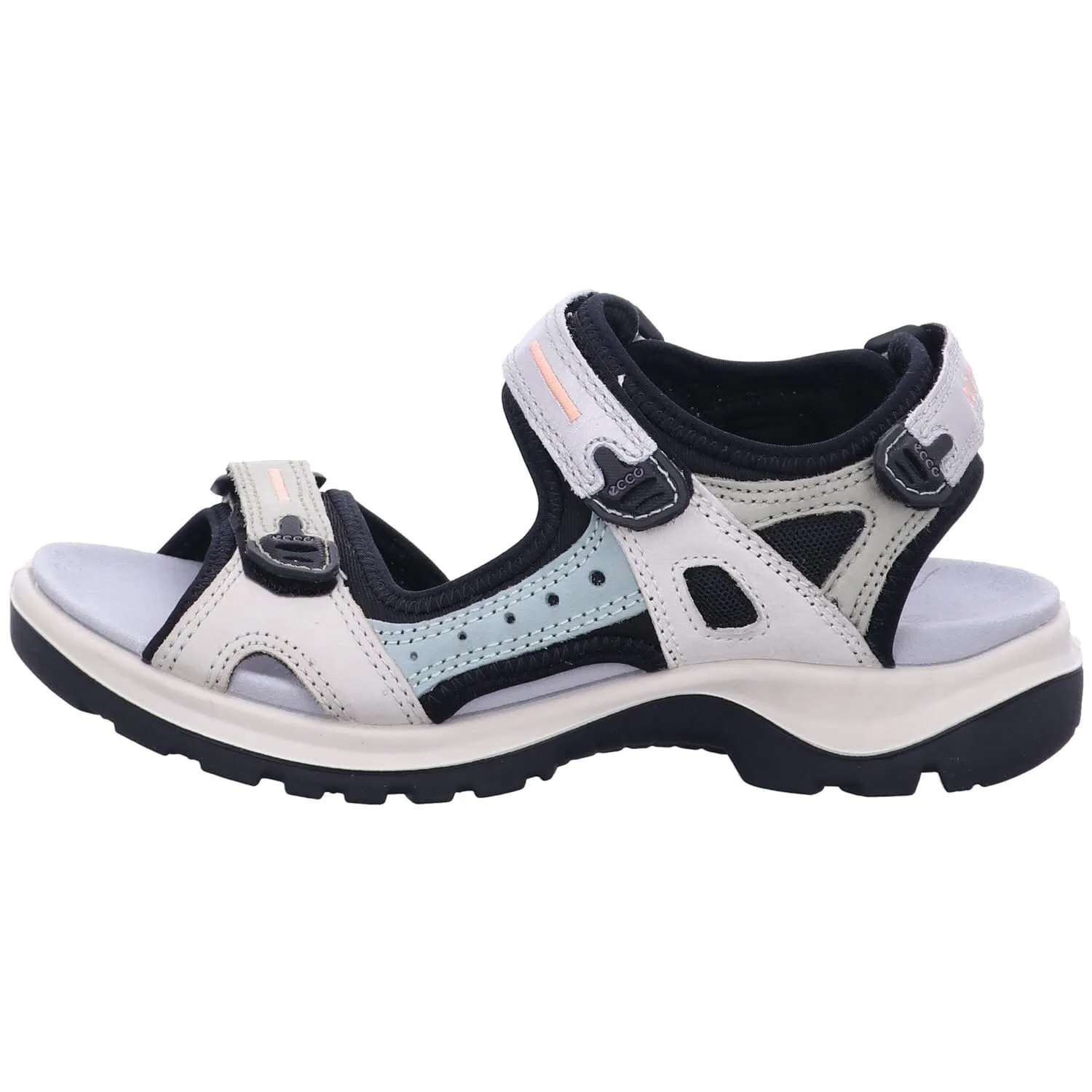ECCO Women's Yucatan Multicolor Sport Sandal, SAGE Nubuck, 5-5.5