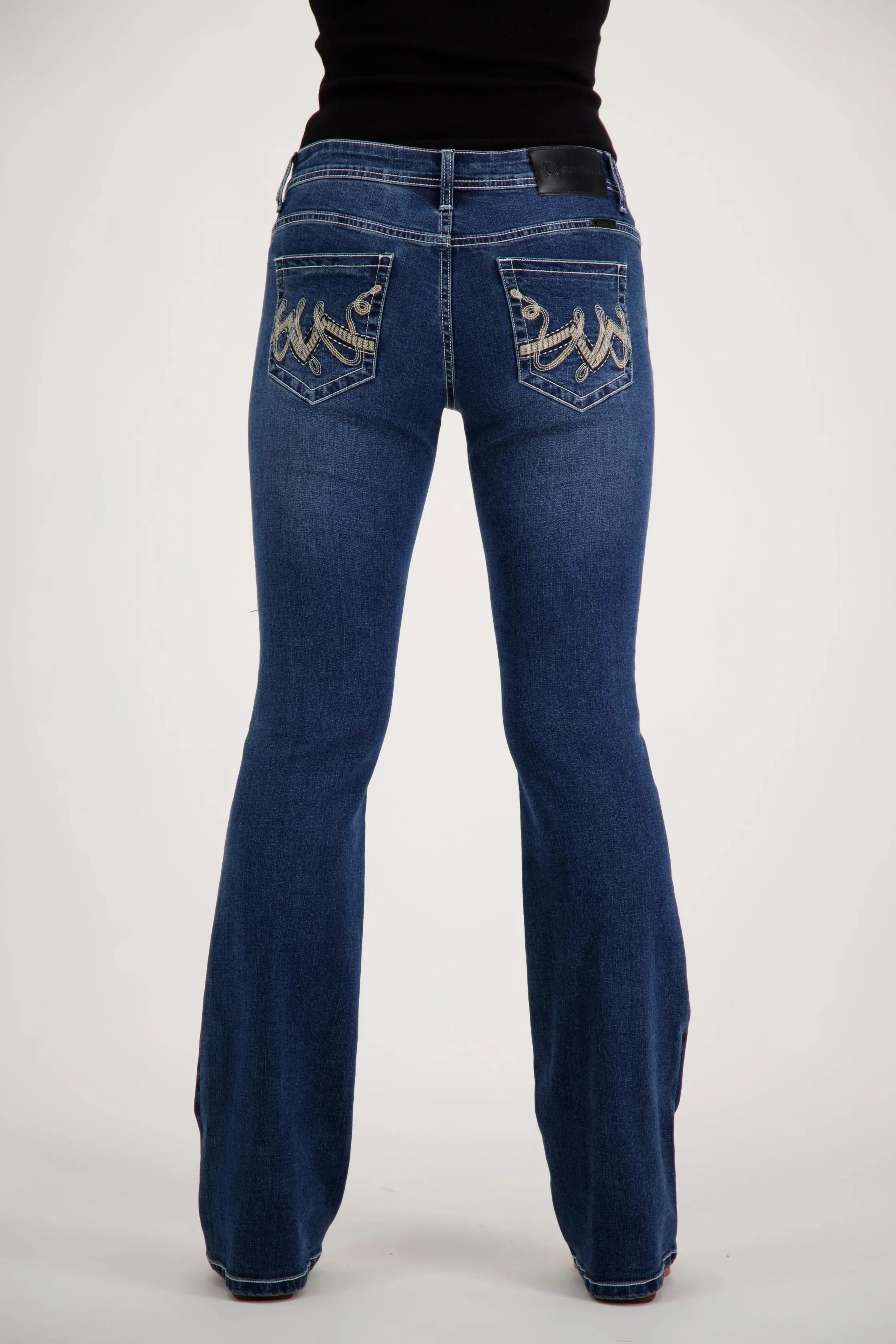 Eliza Bootcut Premium Stretch Denim Bling Jeans