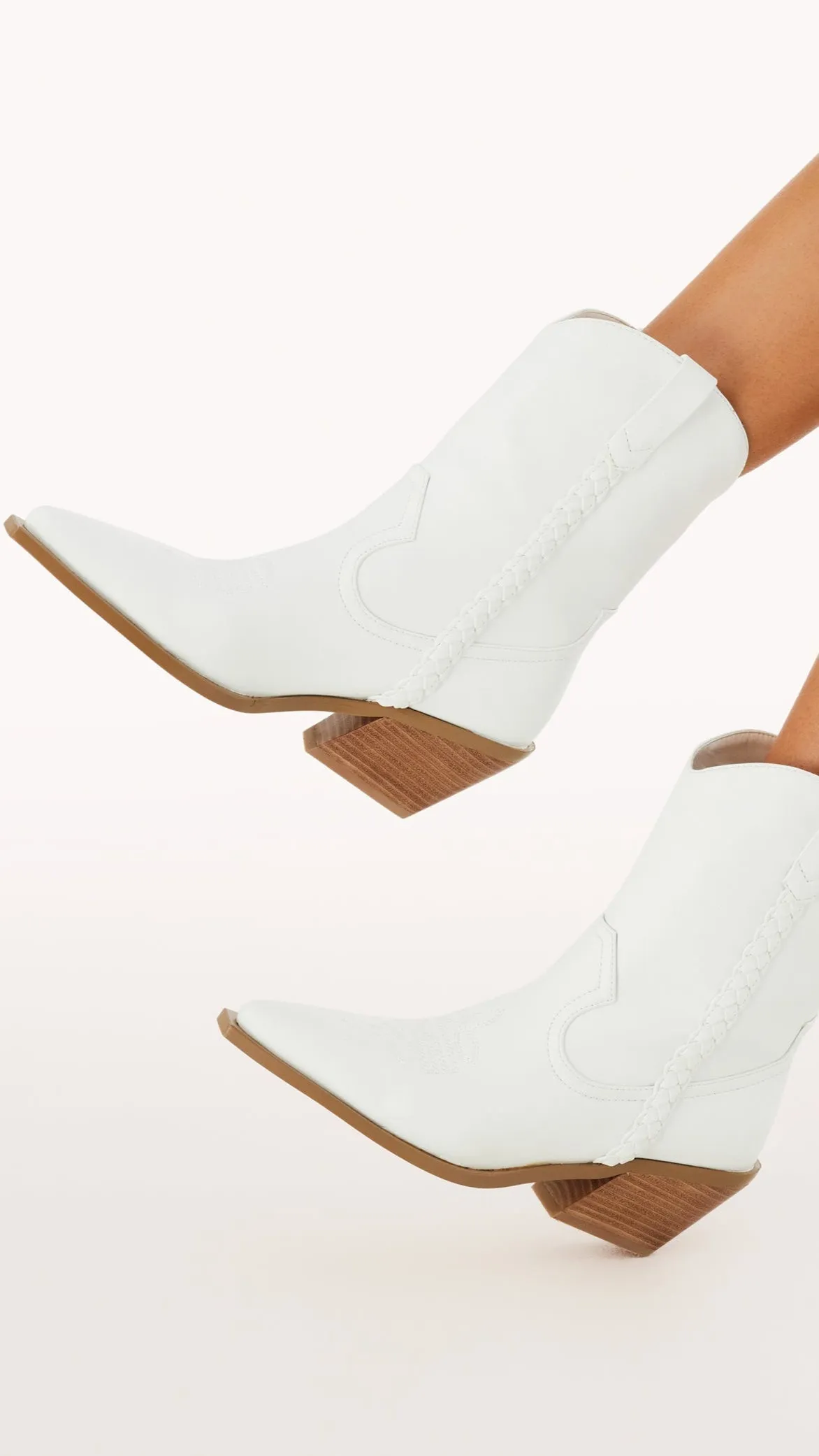 Ellenora Boot - Bone