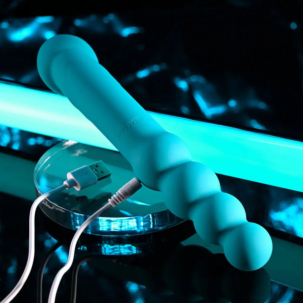 Evolved FLIP FLOP - Blue 23.1 cm USB Rechargeable Dual Ended Vibrator