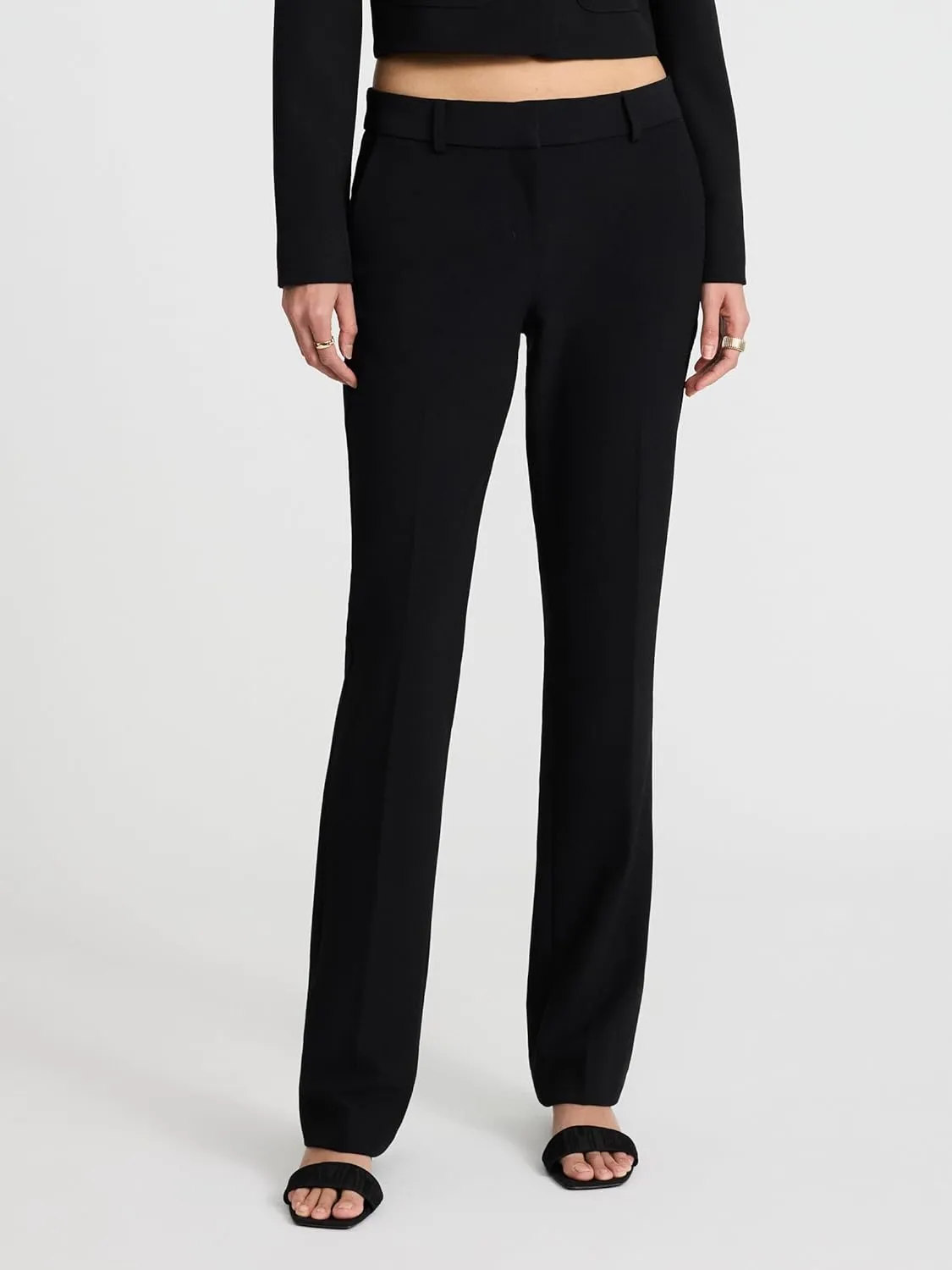 EXPRESS Womens Editor MID Rise Boot Cut Pant