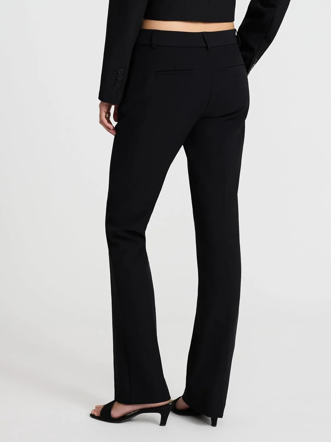 EXPRESS Womens Editor MID Rise Boot Cut Pant