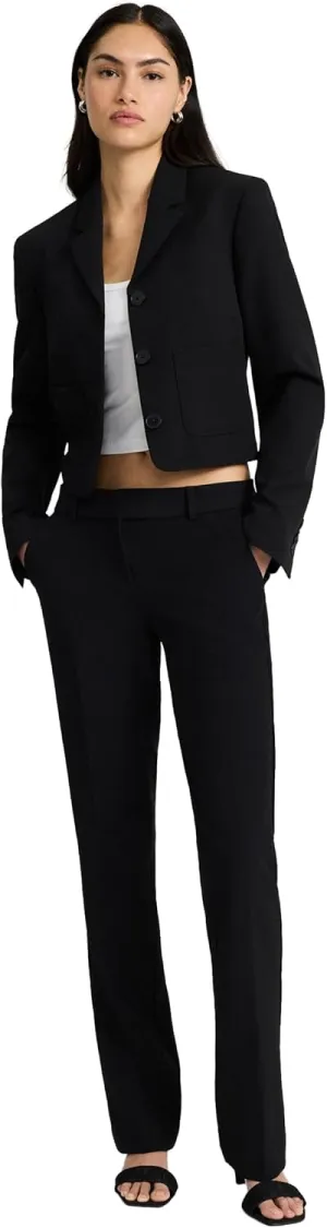 EXPRESS Womens Editor MID Rise Boot Cut Pant