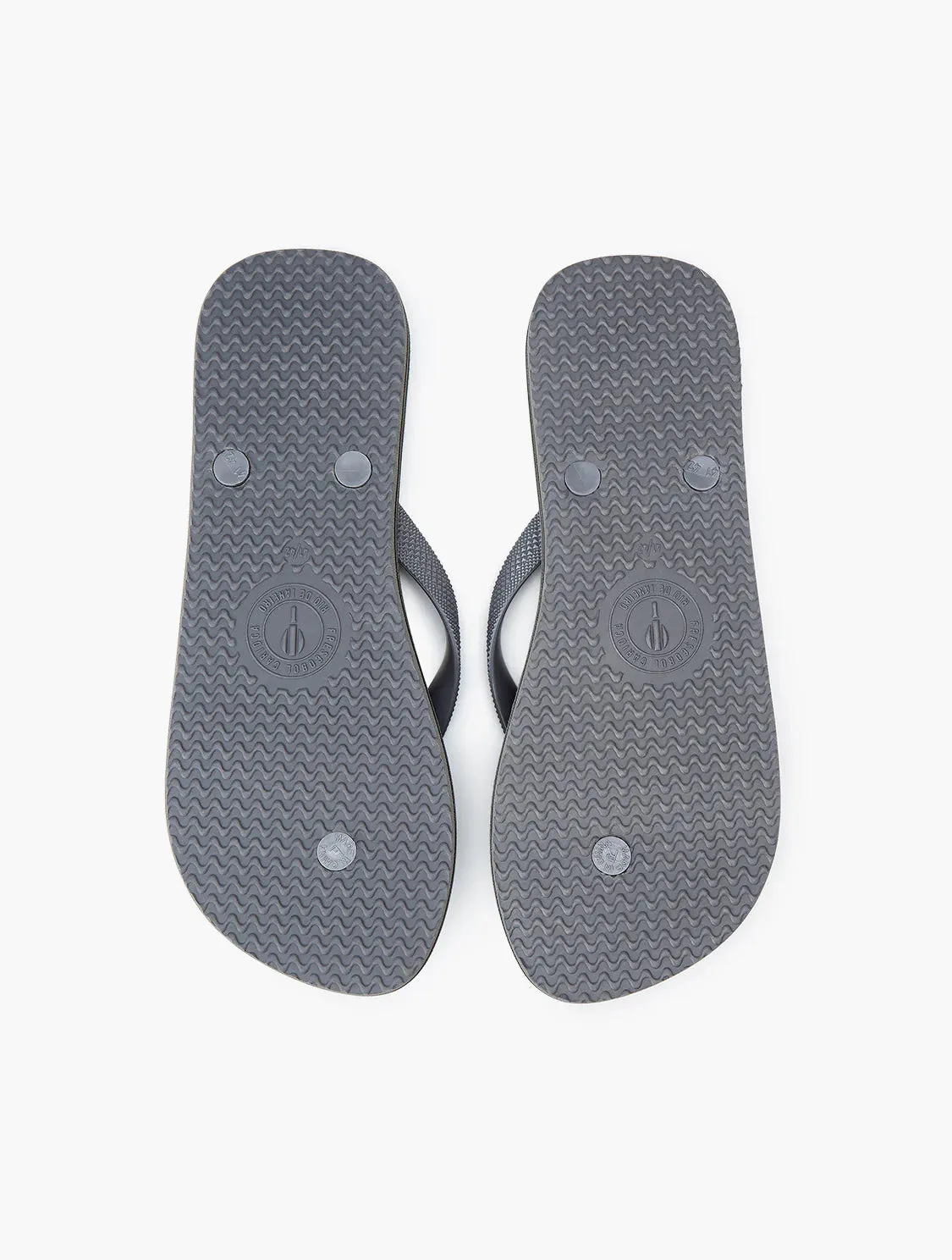 Fabio Flip Flop Charcoal