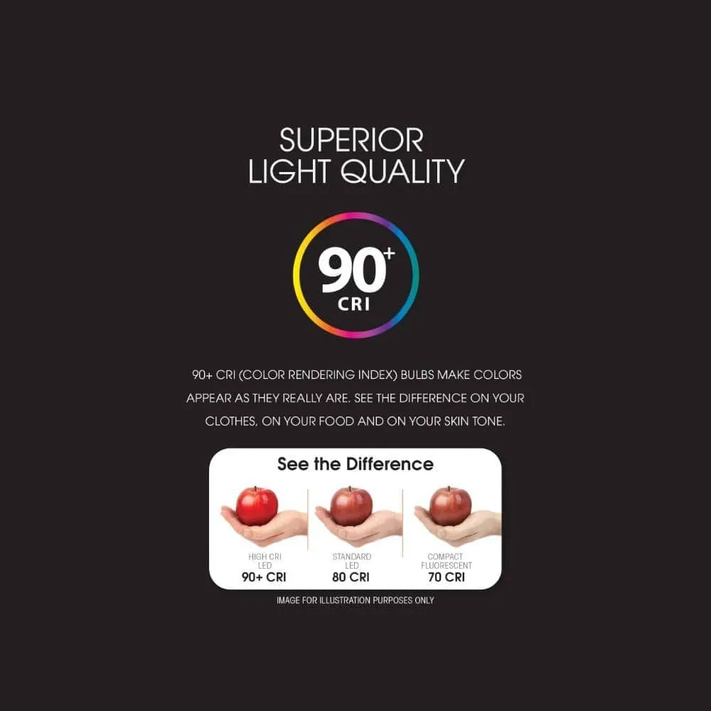 Feit Electric MR16 LED Reflector Light Bulb, 50W Equivalent, Dimmable, GU5.3 Base, 90  CRI, 500 Lumen, Adjustable Color Track Lighting, 25,000-Hour Lifespan, BPEXN/3CCTCA/3/6, 18-Pack