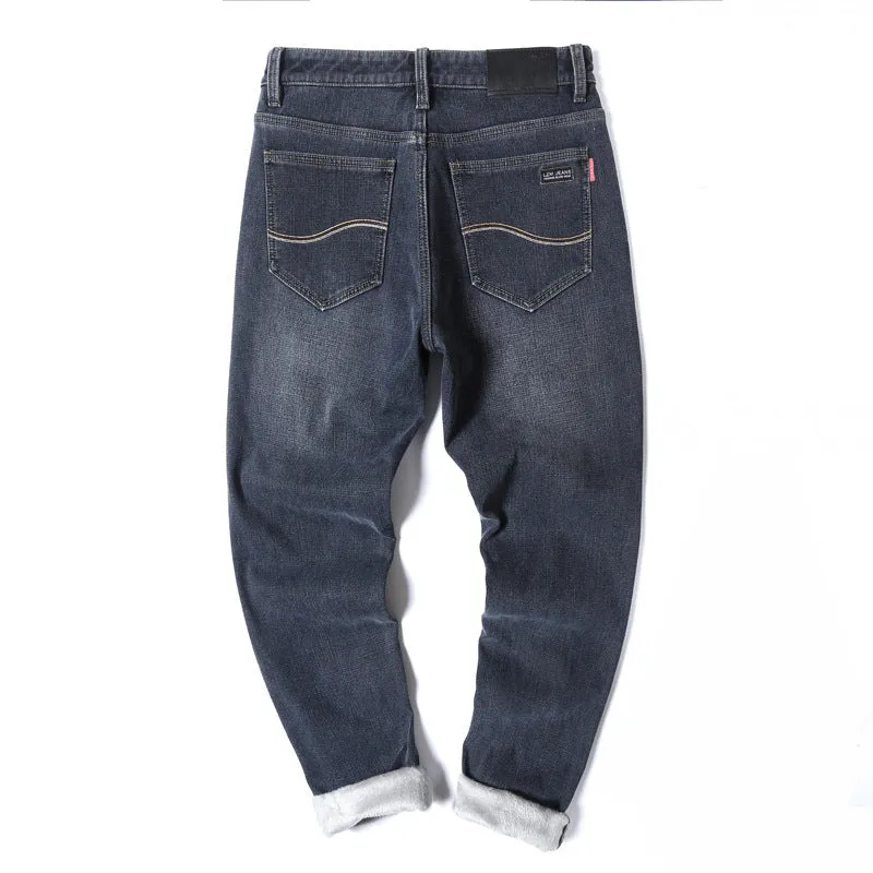 Fit Washed Stretch Jeans