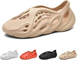 Foam Runners for Men Women,Lightweight Comfortable Slides,Breathable Beach Pool Shoes for Walking,Yoga,Gym,Outdoor Activities