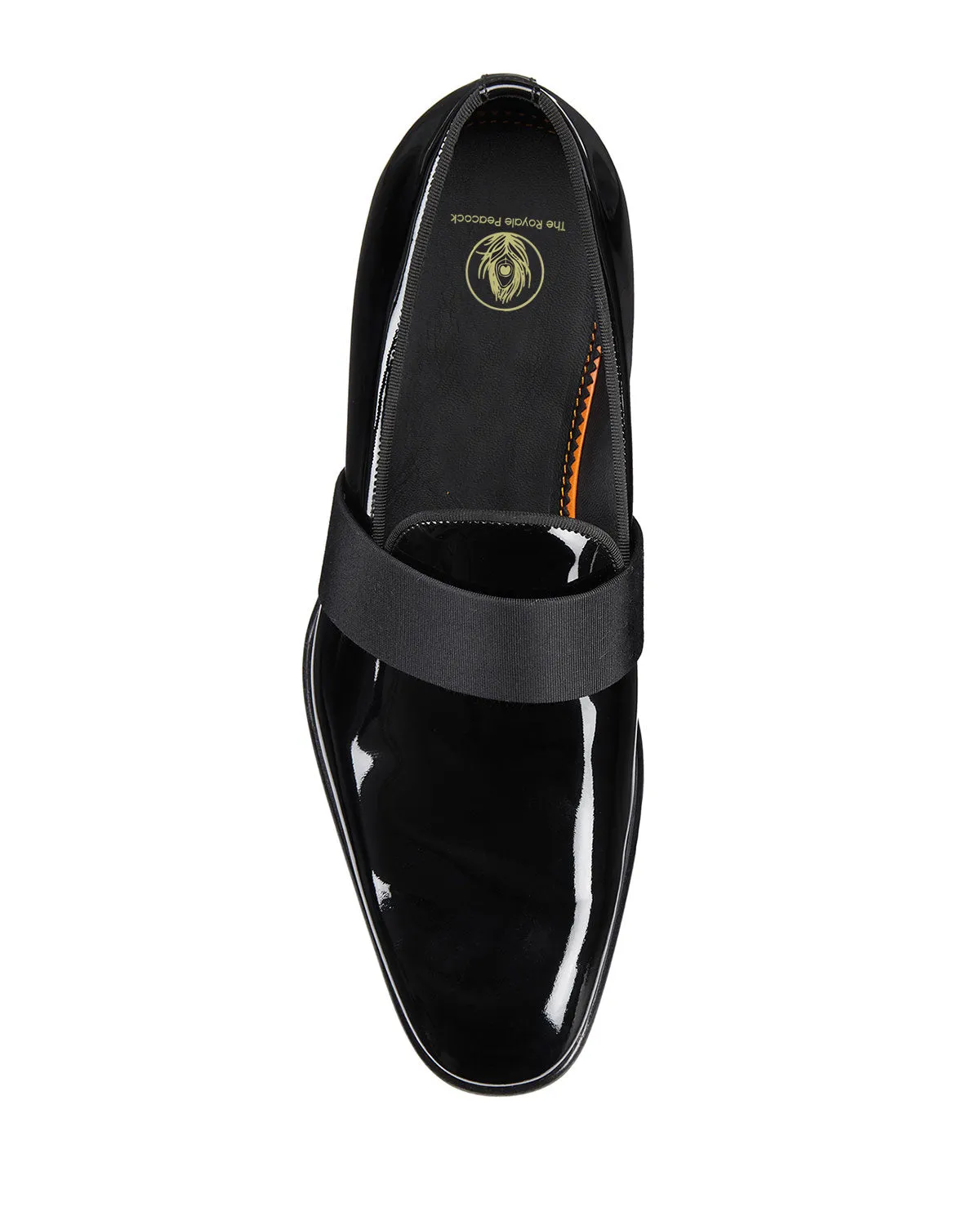 Frederick Black Patent Loafer