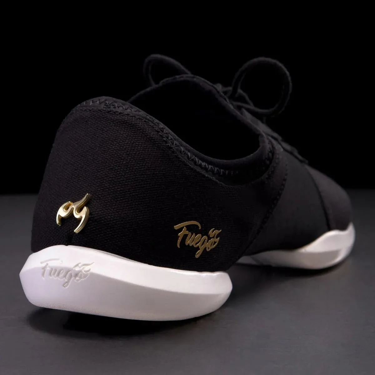 Fuego Sneakers Black Lightweight Split-Sole Dance Shoes