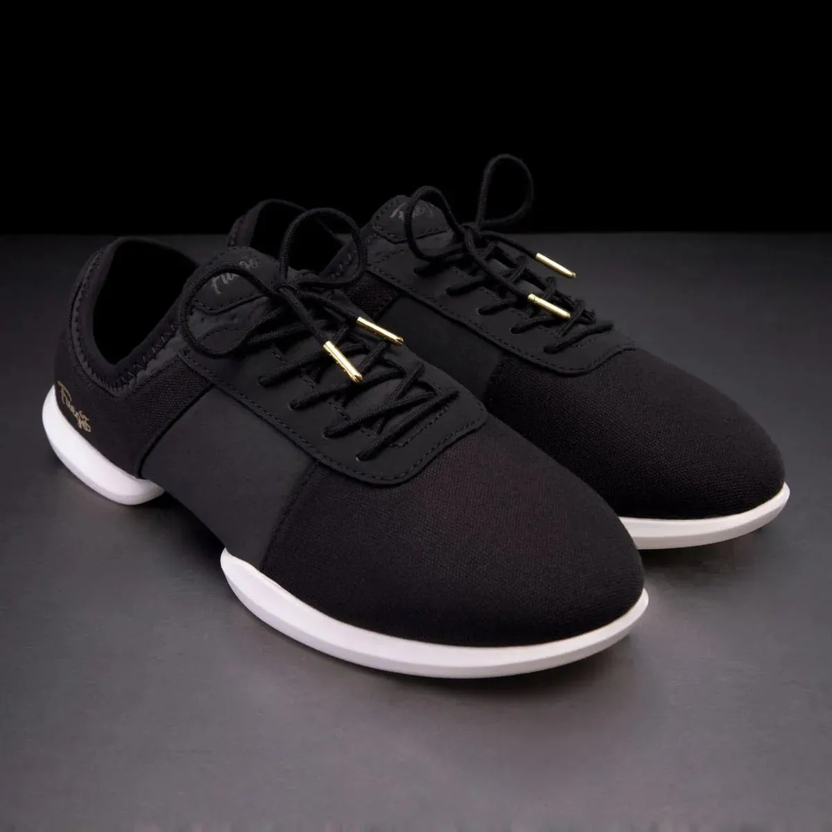 Fuego Sneakers Black Lightweight Split-Sole Dance Shoes