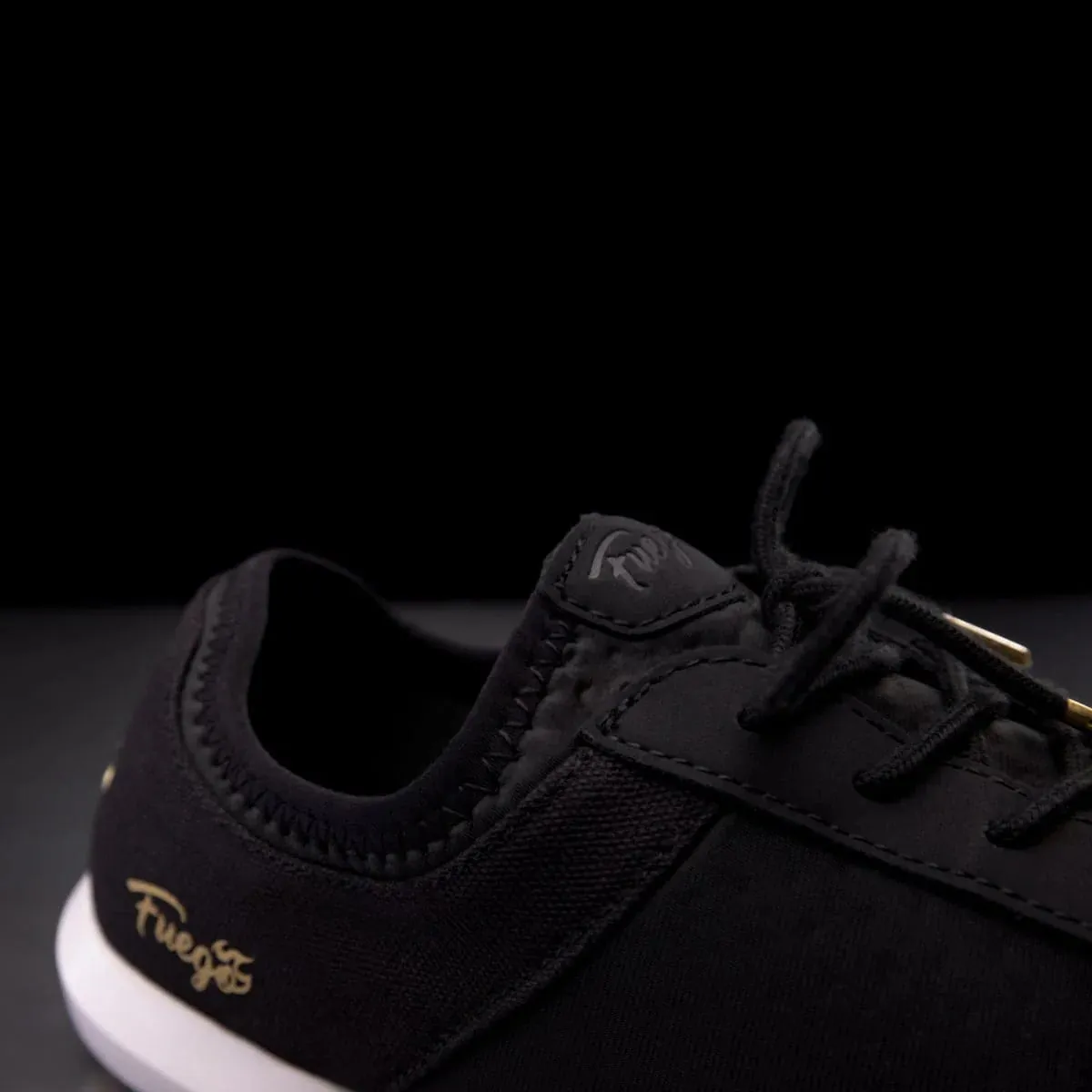 Fuego Sneakers Black Lightweight Split-Sole Dance Shoes