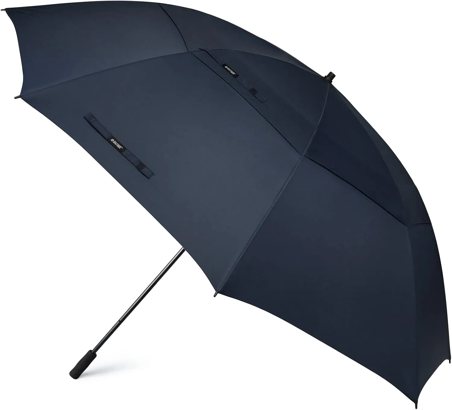 G4Free 80 Inch Huge Large Oversize Golf Umbrella Double Canopy Vented Windproof Stick Umbrellas, 6.6 Ft Heavy Duty for Outdoor Doorman Family