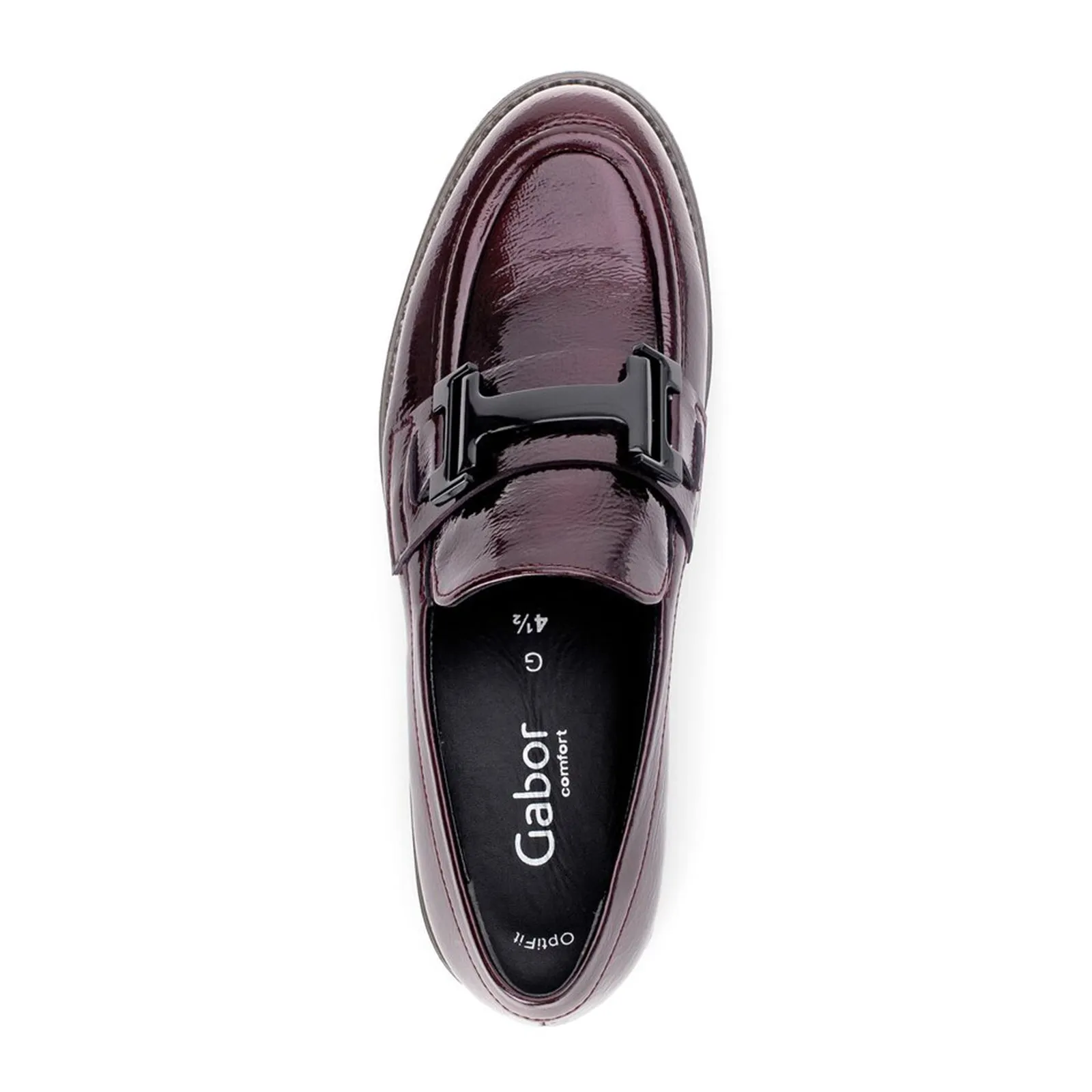 Gabor 52452-88 City Loafer (Women) - Rock Lack/Burgundy