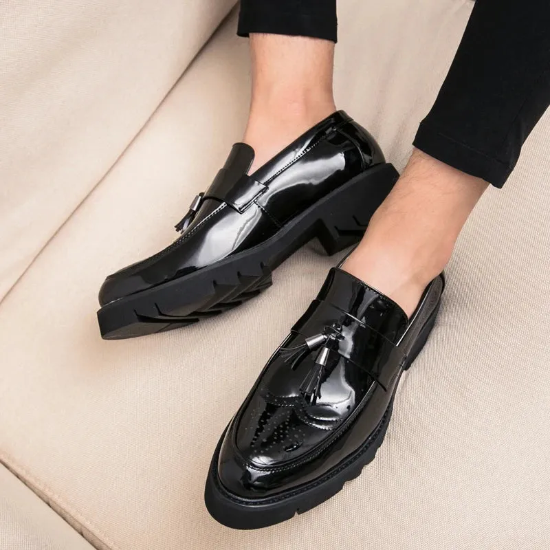 Genuine Leather Men's Oxford Shoes