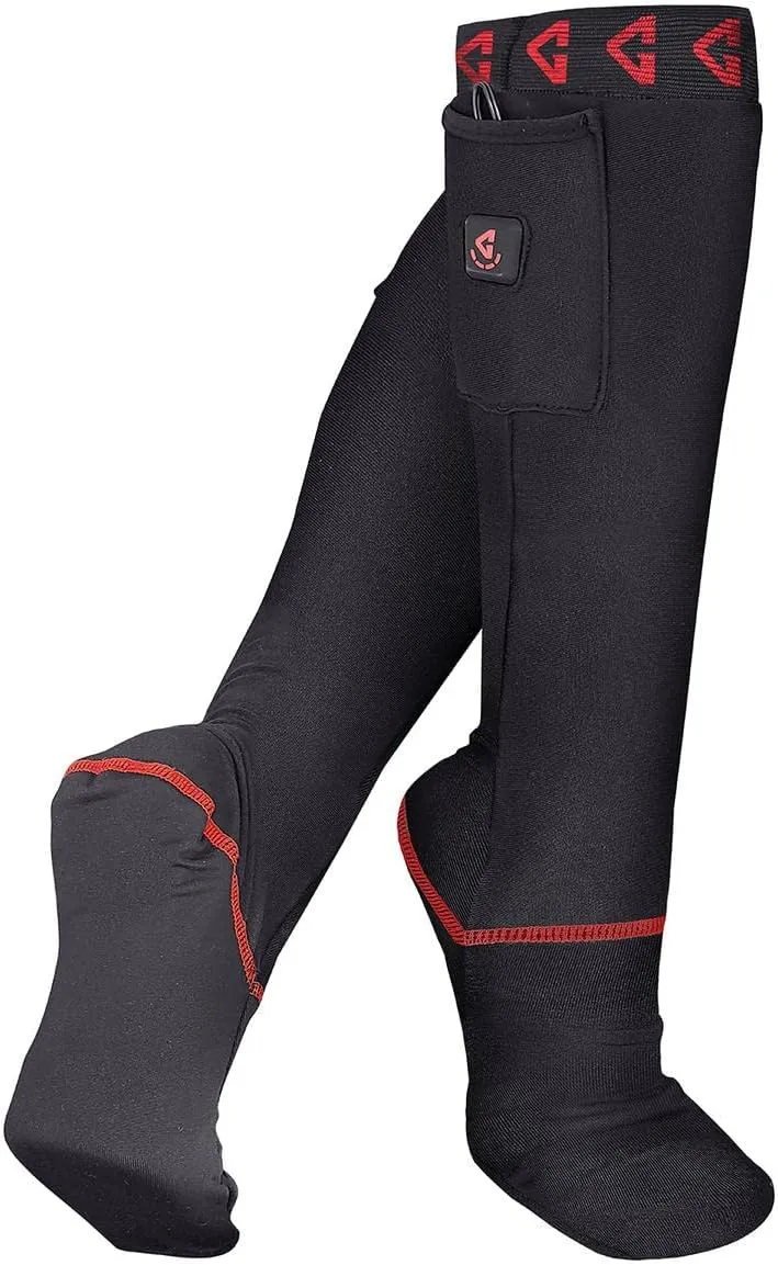 Gerbing 7V Battery Heated Socks, Unisex, Rechargeable Foot Warmer Sock Liners for Hunting, Fishing, Skiing, Camping