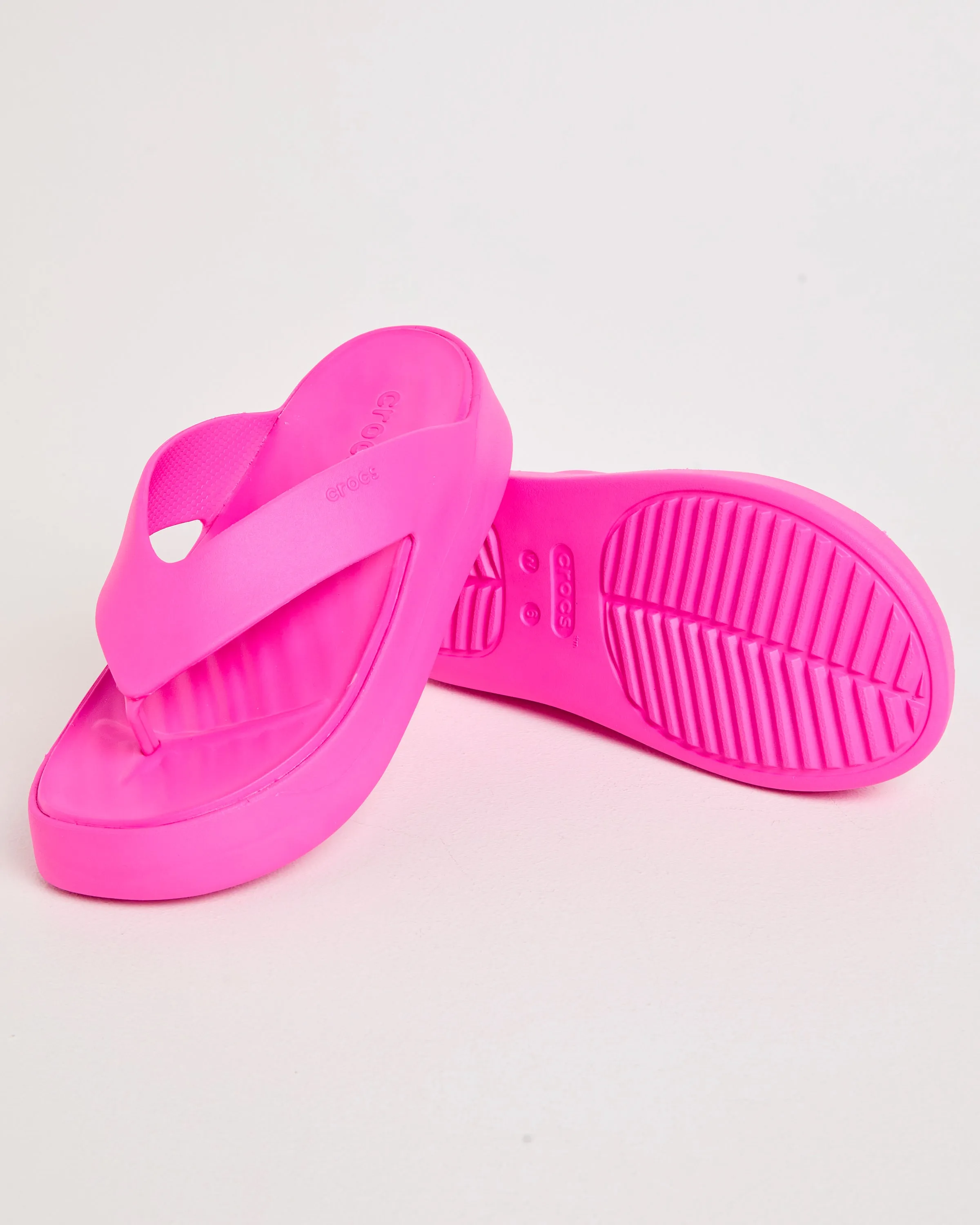 Getaway Platform Flip Flop in Pink