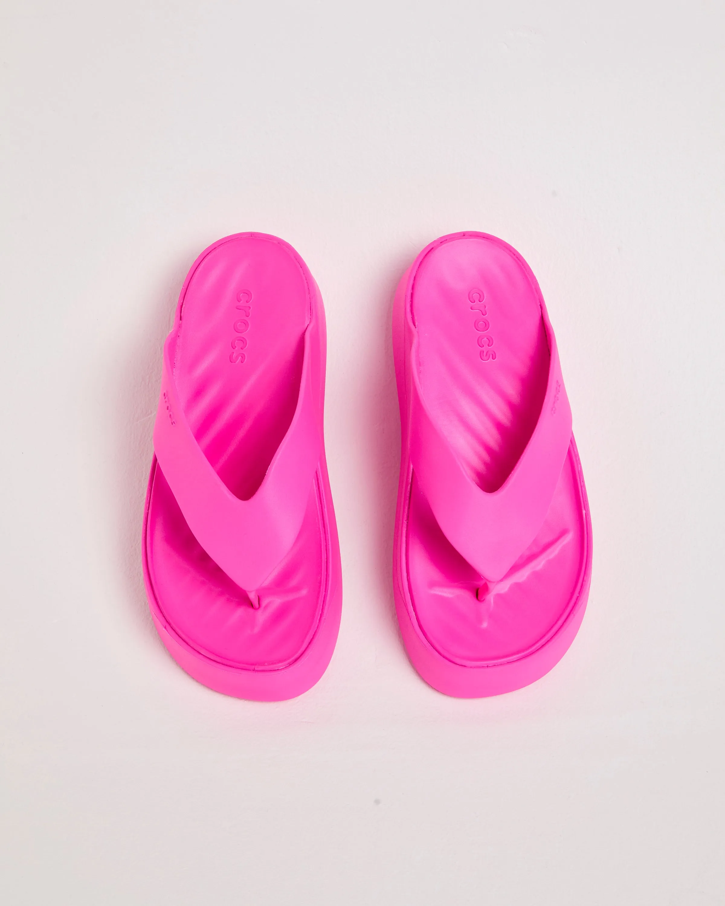 Getaway Platform Flip Flop in Pink