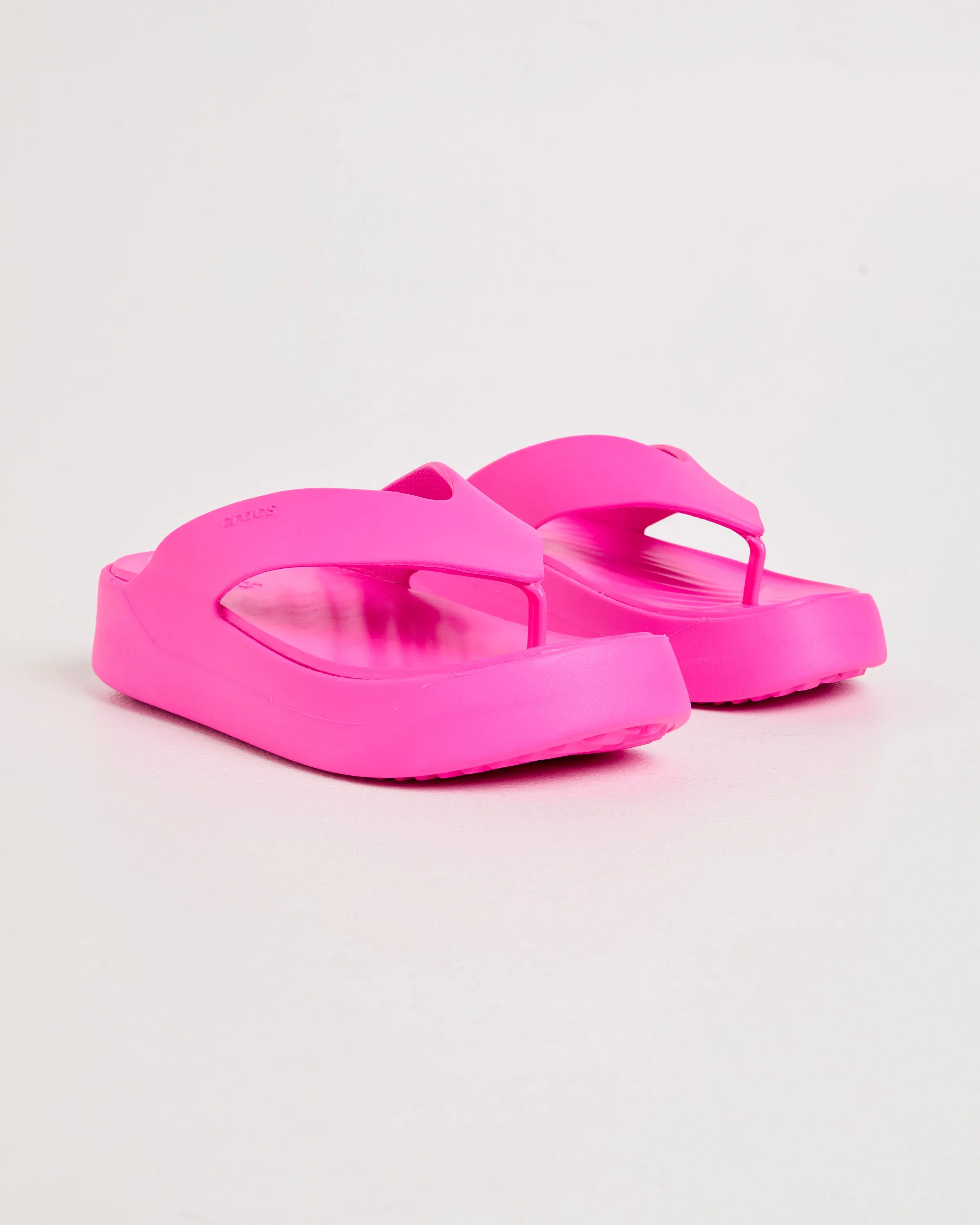 Getaway Platform Flip Flop in Pink