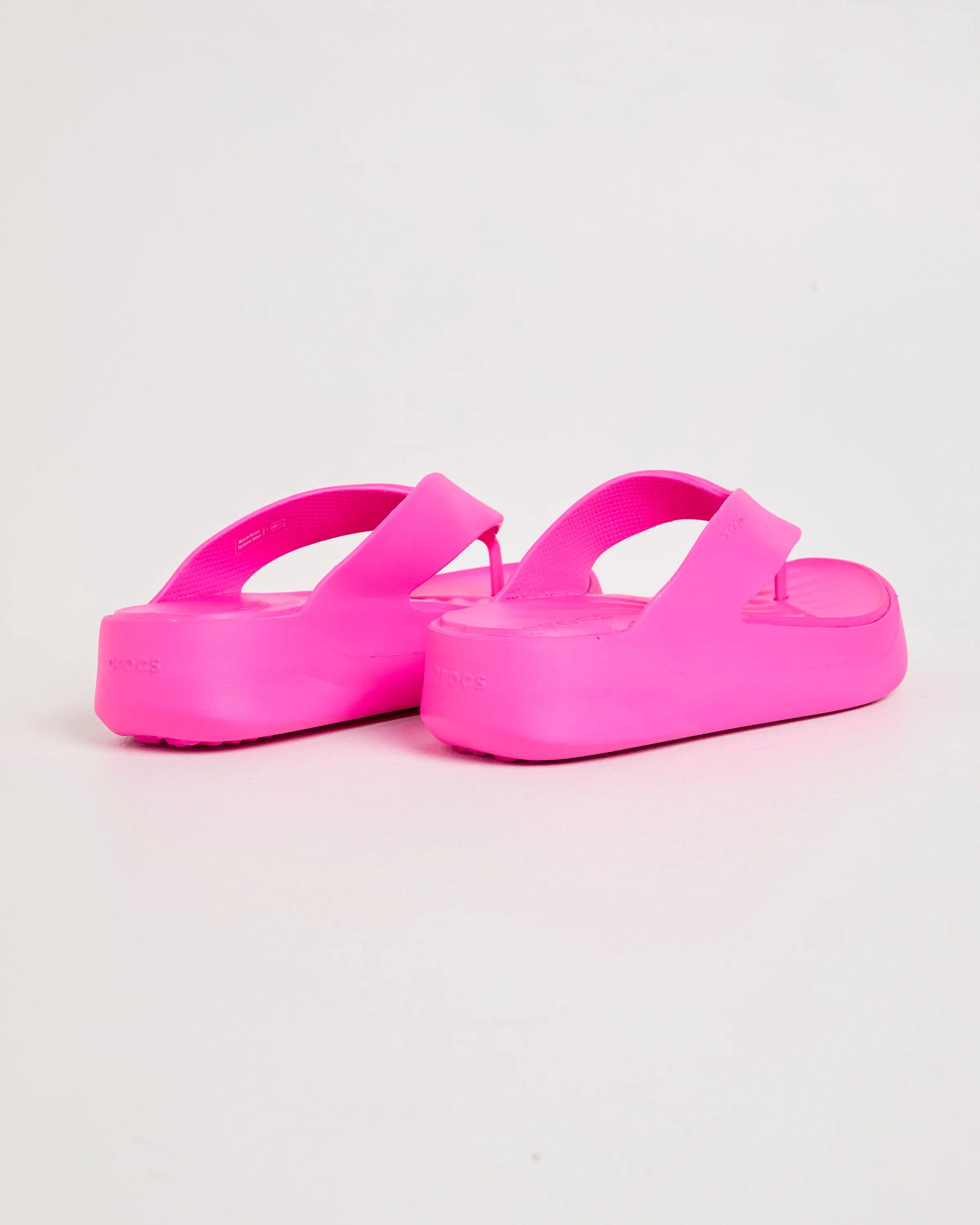Getaway Platform Flip Flop in Pink