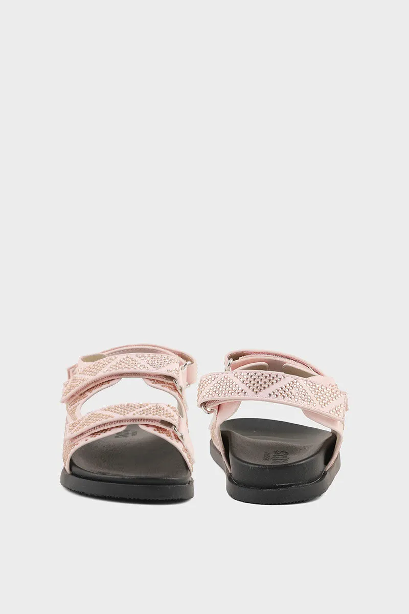 Girls Casual Sandal GQ1003-Pink