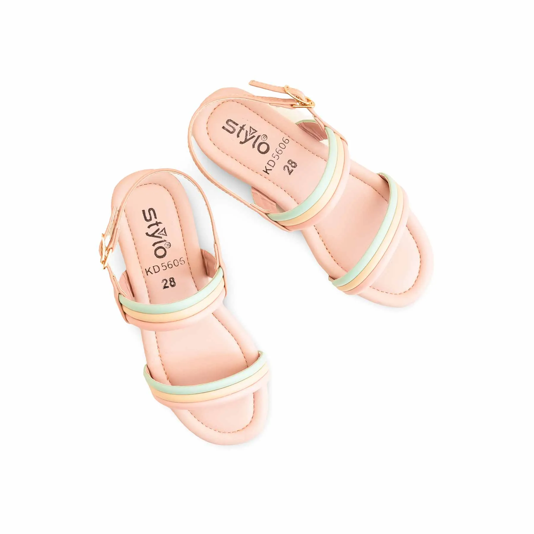 Girls Pink Casual Sandal KD5606