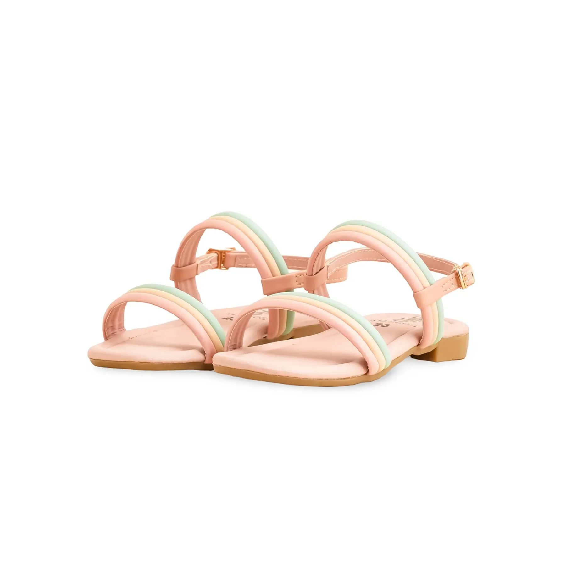 Girls Pink Casual Sandal KD5606