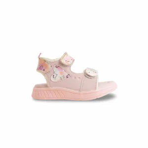 Girls Pink Casual Sandal KD9912