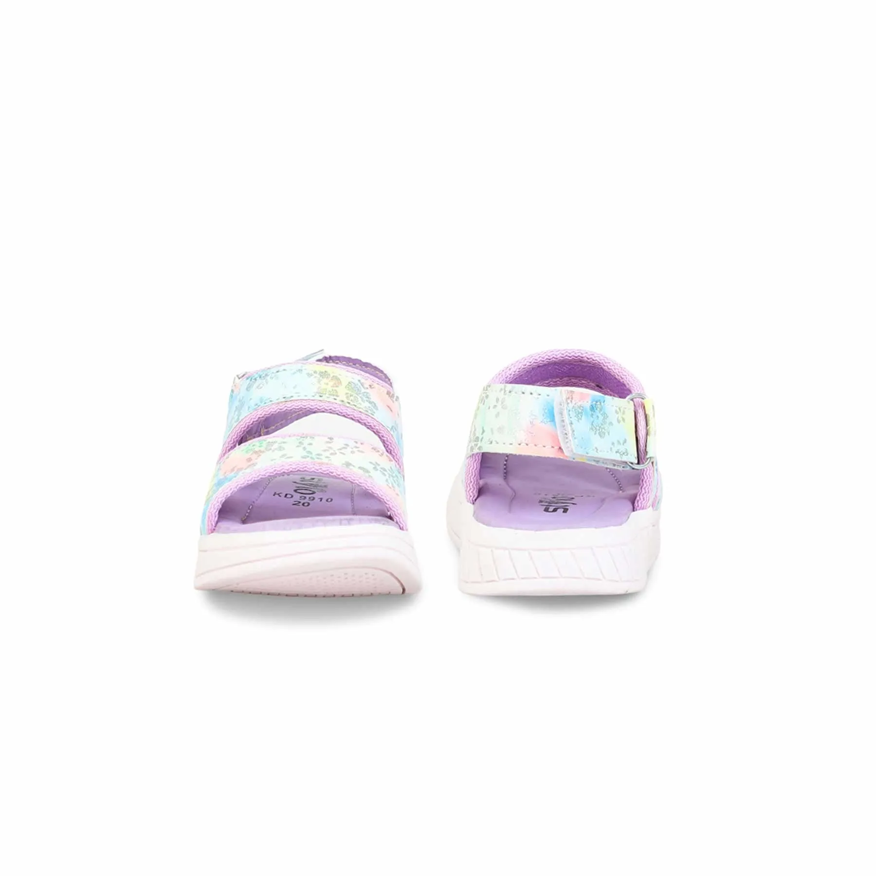 Girls Purple Casual Sandal KD9910