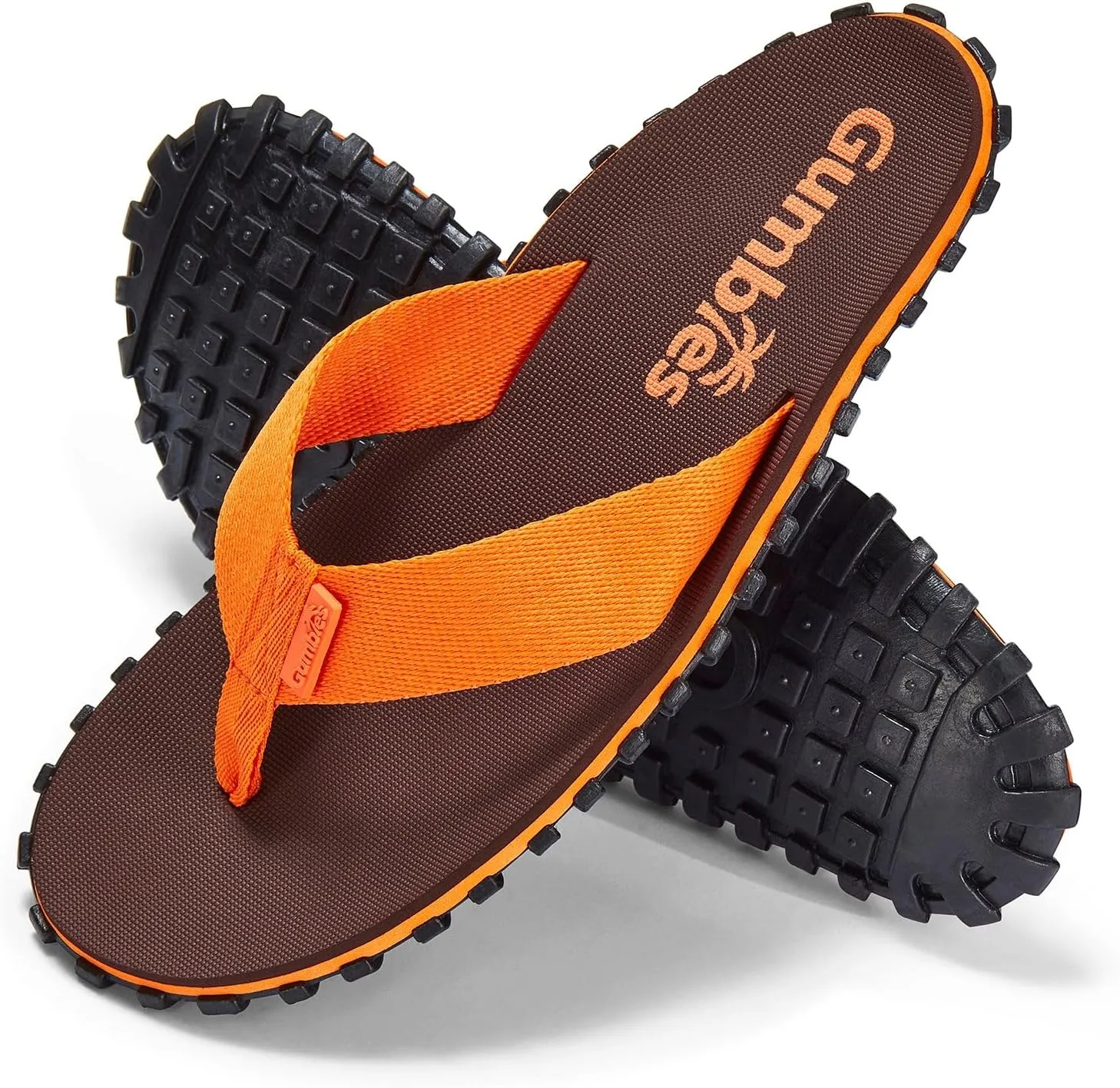 Gumbies Duckbill Unisex Waterproof Flip Flops with Supersoft Fabric Toe Post and Durable Recycled Rubber Sole - Comfort Guaranteed