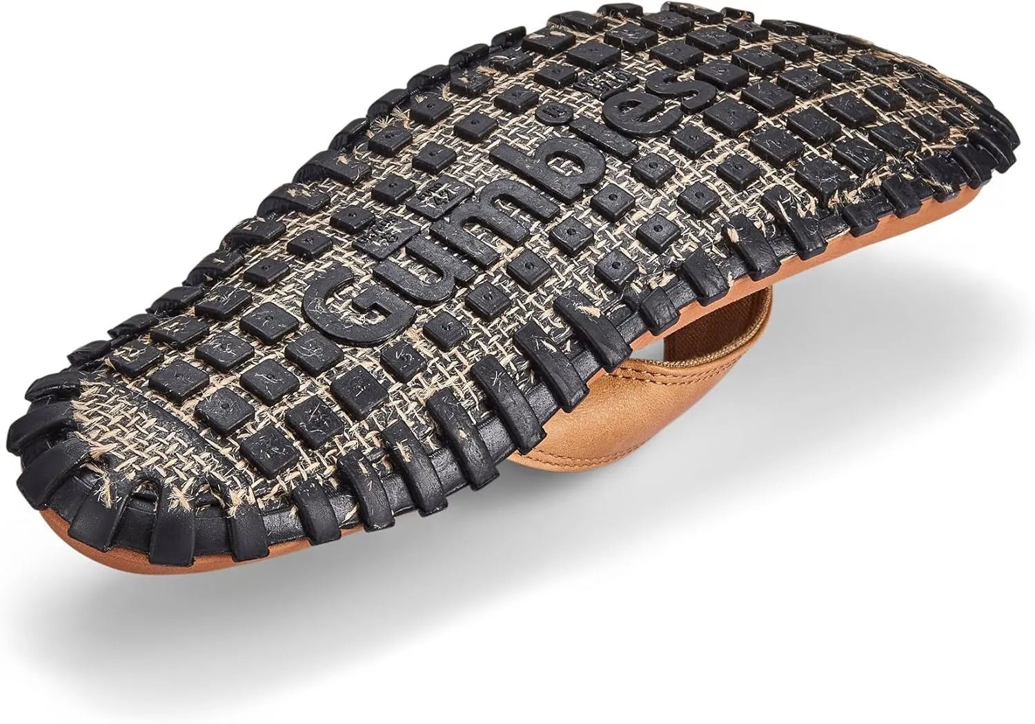 Gumbies Vegovert Unisex Flip-Flop, with Supersoft Brush EVA Footbed, Soft Cotton Backed Faux Leather Strap & Recycled Rubber Sole - Comfort Guaranteed
