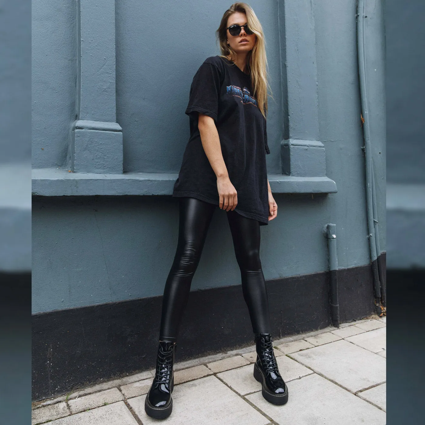 Gumme Track Patent Black