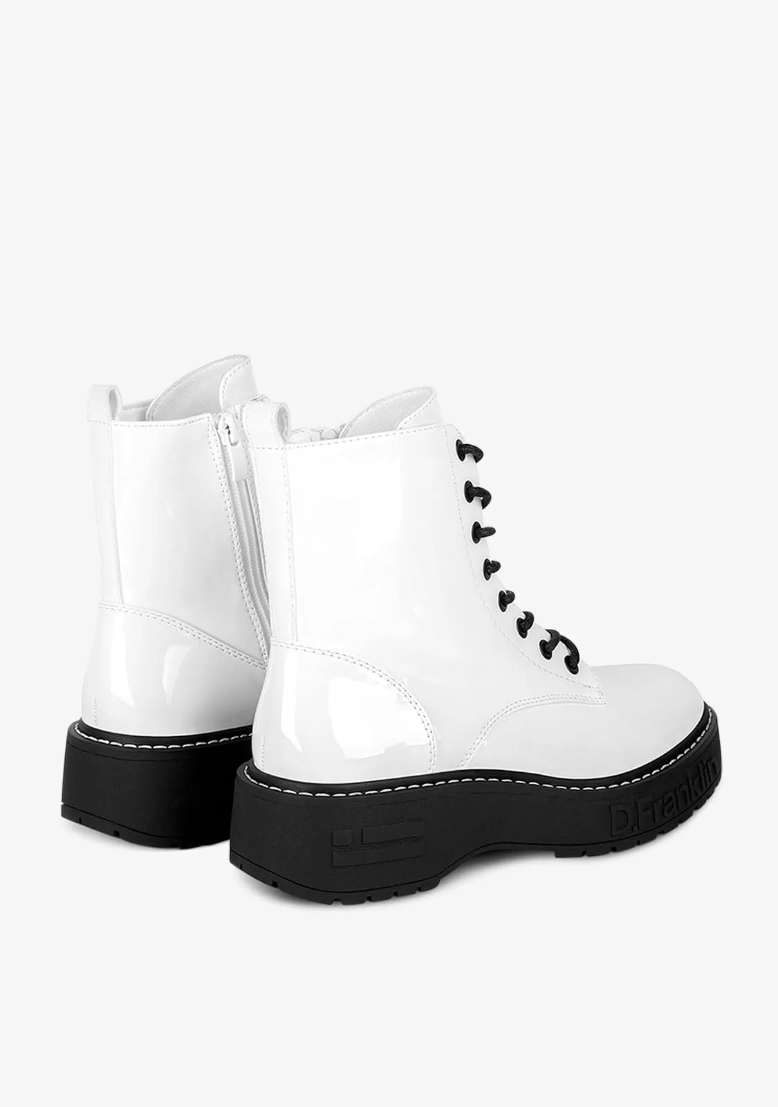 Gumme Track Patent White